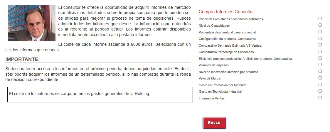 Cuadro de Mando — Consultor